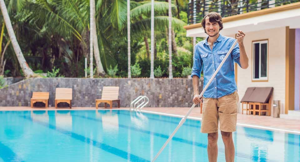 Pool-Reinigung